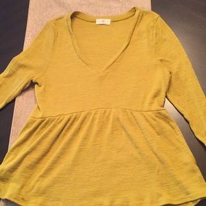 Anthropologie T.la chartreuse top